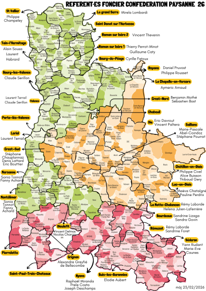Carte référents foncier